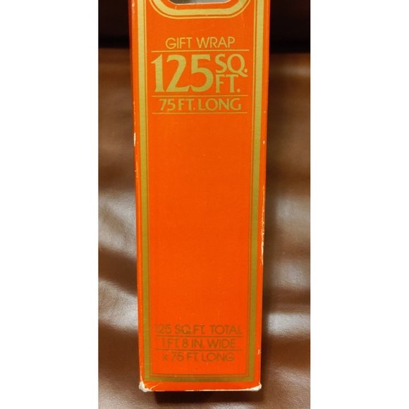 VTG CHRISTMAS WRAPPING PAPER GIFT WRAP WHIMSICAL ELF NOEL RED WHITE GREEN 1.5lb - Picture 8 of 9